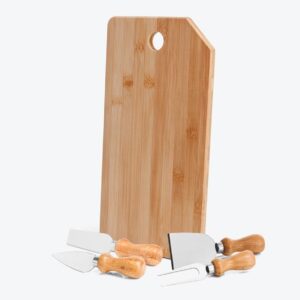 Kit queijo 5 peças personalizado
