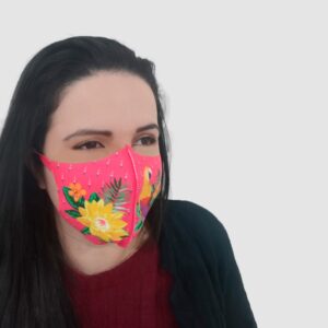 Máscara de proteção em Helanca Personalizada