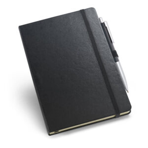 Kit de caderno e esferográfica Personalizado