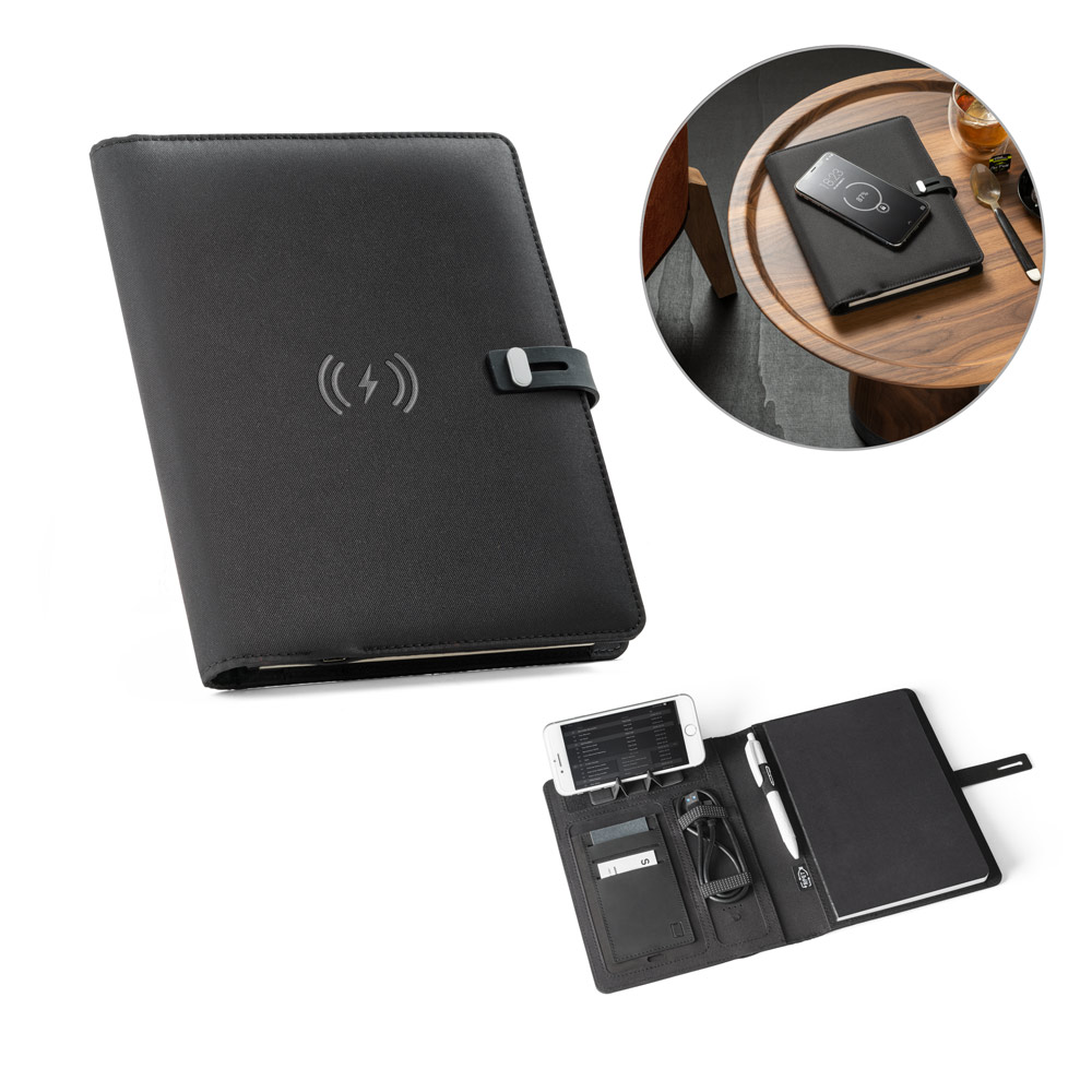 Pasta A5 com Carregador Wireless Personalizada - Imagem 9