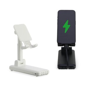 Power Bank 10.000mAh Multissaídas Personalizado com Suporte para Celular ou Tablet